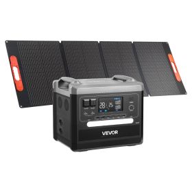 Portable Power Station, 2400W Portable Solar Generator with 200W Foldable Solar Panel Portable Power Station, 2400W Portable Solar Generator with 200W Foldable Solar Panel