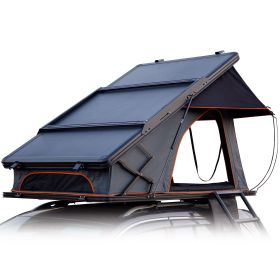 Triangle Aluminium Black Hard Shell Grey Scout Max High Ridge Rooftop Tent Triangle Aluminium Black Hard Shell Grey Scout Max High Ridge Rooftop Tent