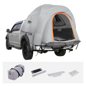 Truck Bed Tent, 5.5'-6' Pickup Truck Tent with Rain Layer and Carry Bag, Waterproof PU2000mm Double Layer Truck Tent for Camping Truck Bed Tent, 5.5'-6' Pickup Truck Tent with Rain Layer and Carry Bag, Waterproof PU2000mm Double Layer Truck Tent for Camping